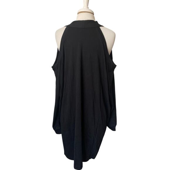 Ahh Dreams NWOT Cold Shoulder Asymmetric Soft Cozy Lounge Cardigan Women's 3X - Picture 3 of 7